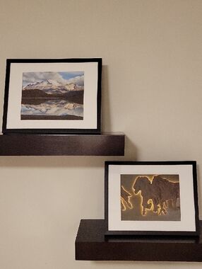 Set Of 2 Framed 14"×11" Photography Prints Wall Art Home Decor